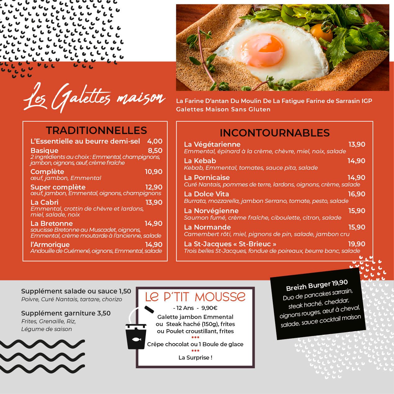 Carte poisson rouge