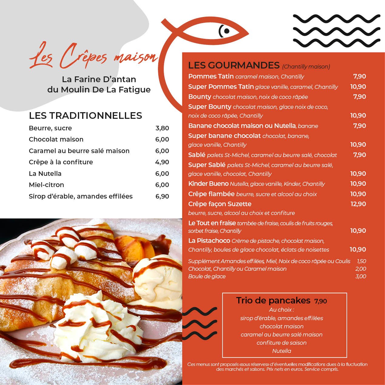 Carte poisson rouge